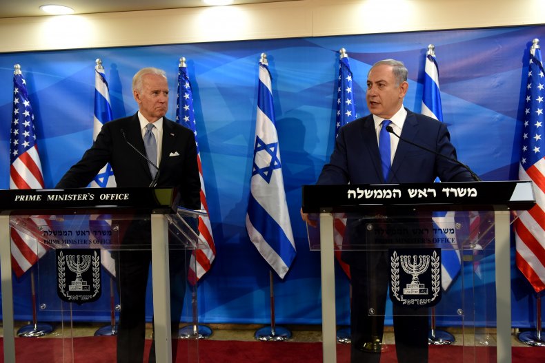 Joe, Biden, Benjamin, Netanyahu, Jerusalem, Israel