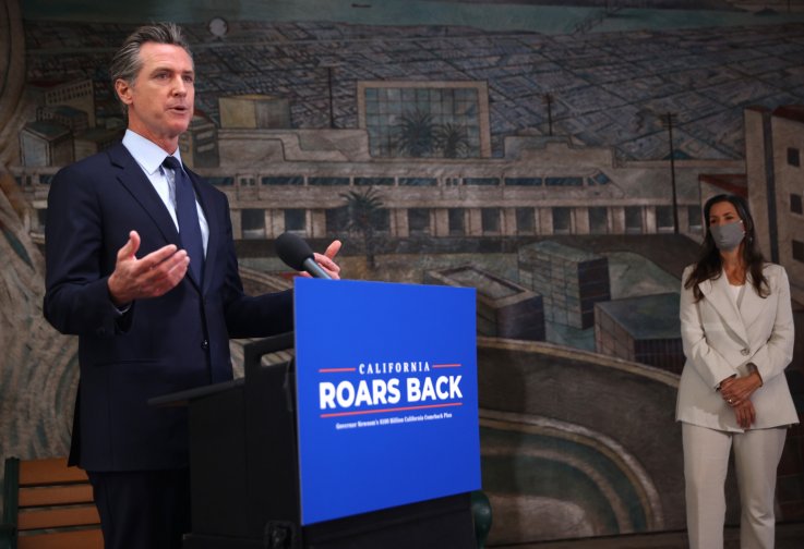 California Roars Back presser