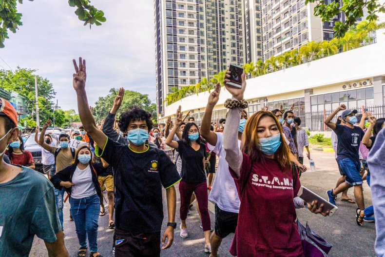 Myanmar Protest