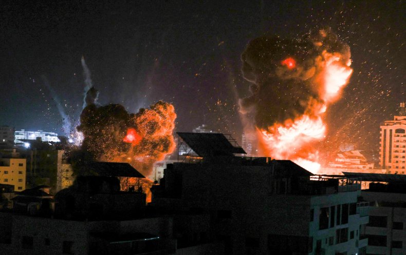 gaza, strike, israel, palestinian, conflict