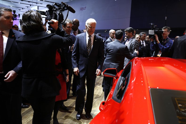 Biden Car show