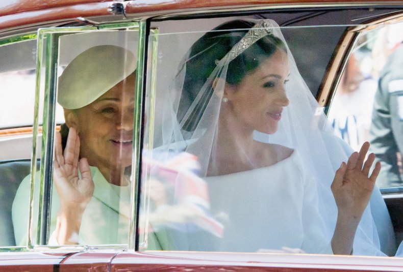 Meghan Markle and Doria Ragland at Wedding