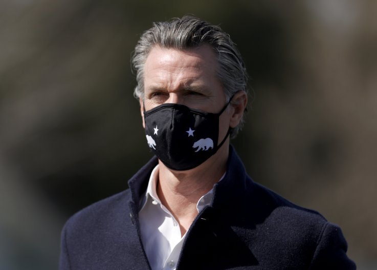 Gavin Newsom mask