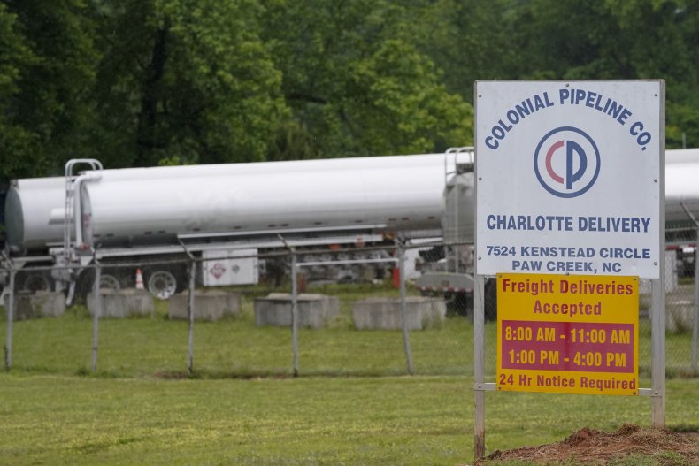 Entrance of Colonial Pipeline