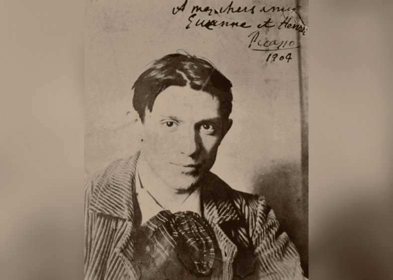 1901: Signing art as Picasso