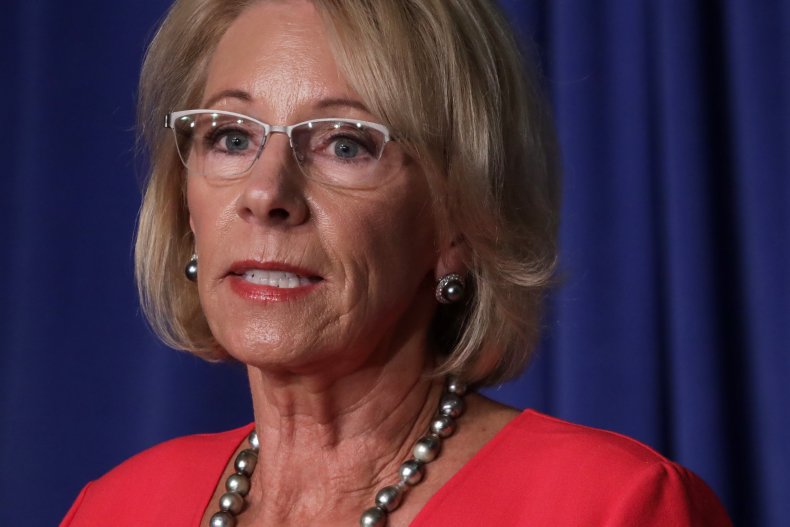 Betsy Devos student loan forgiveness