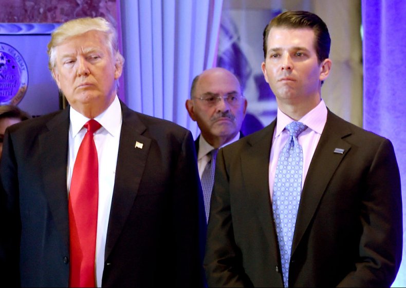 Donald Trump with Allen Weisselberg