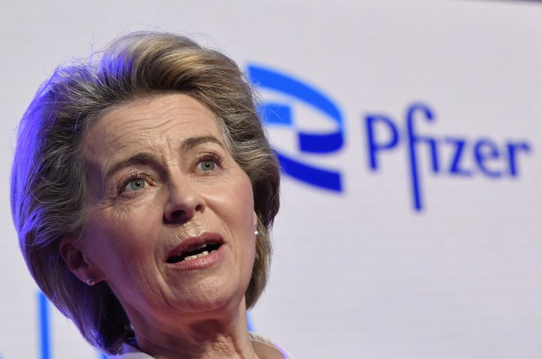 European Commission President Vaccine Deal
