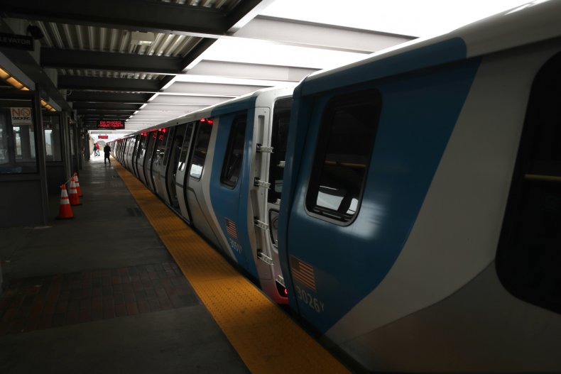 Asian Woman Attacked San Francisco BART train