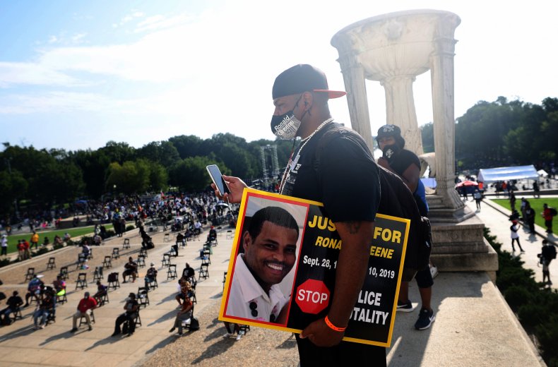 Ronald Greene's brother attends March on Washington