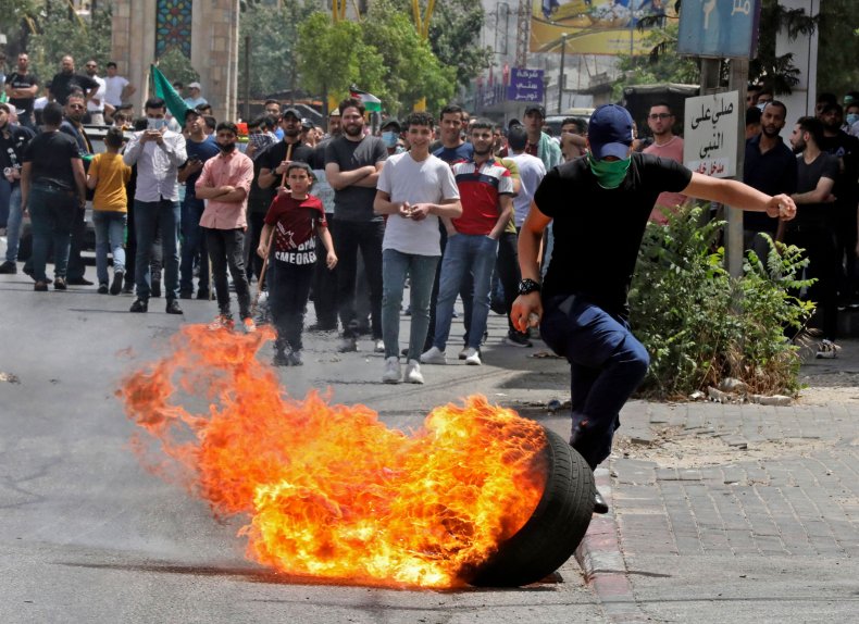 palestinian-israel protest