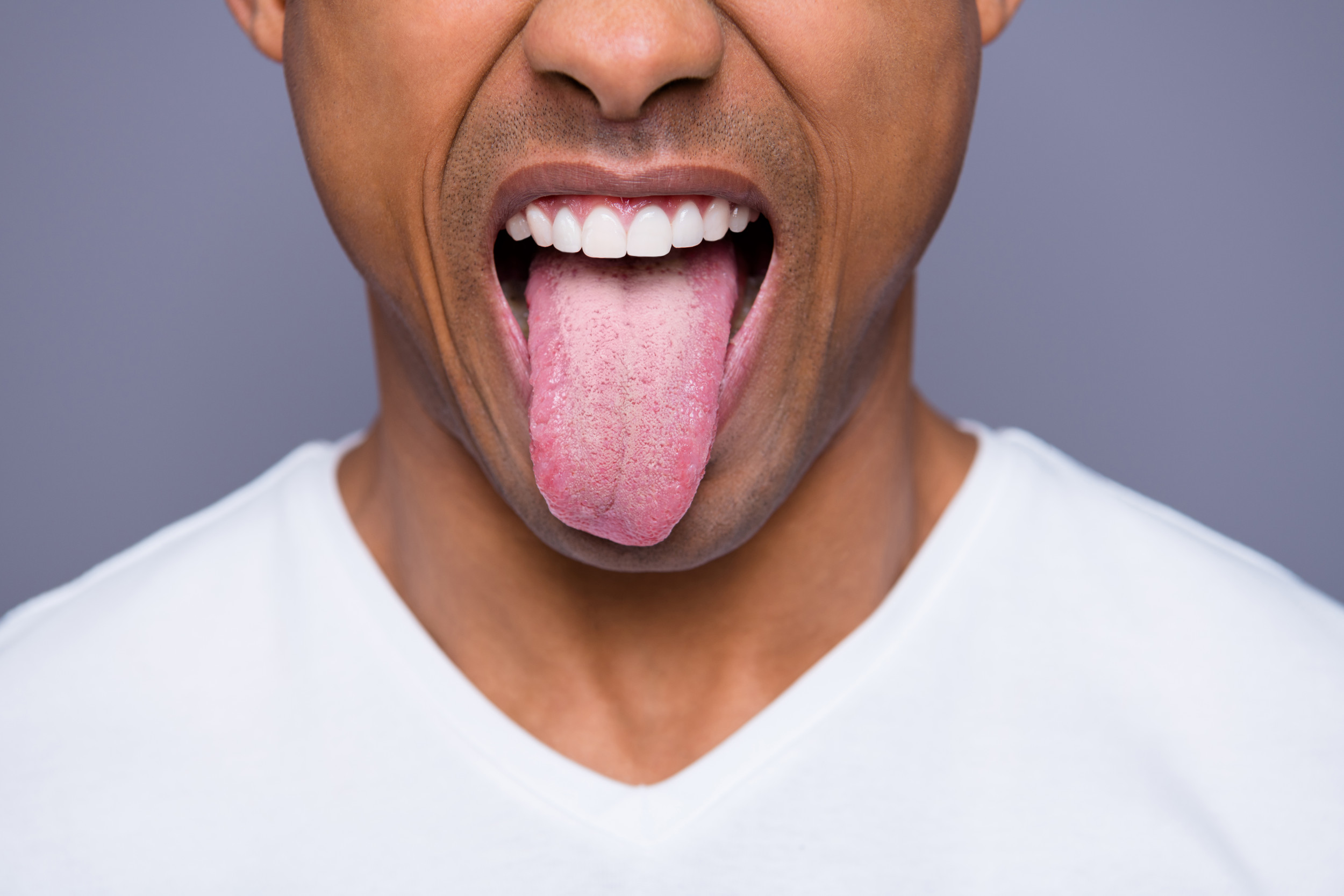 Man Sticking Out His Tongue 