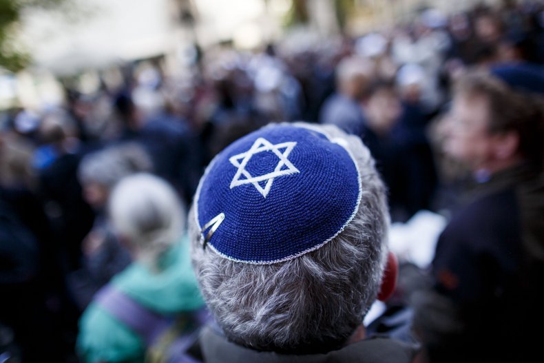 A Man Wears a Yarmulke in 2018