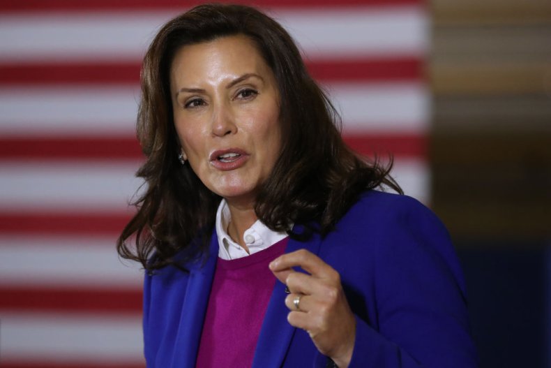 Michigan Gov. Gretchen Whitmer in Southfield