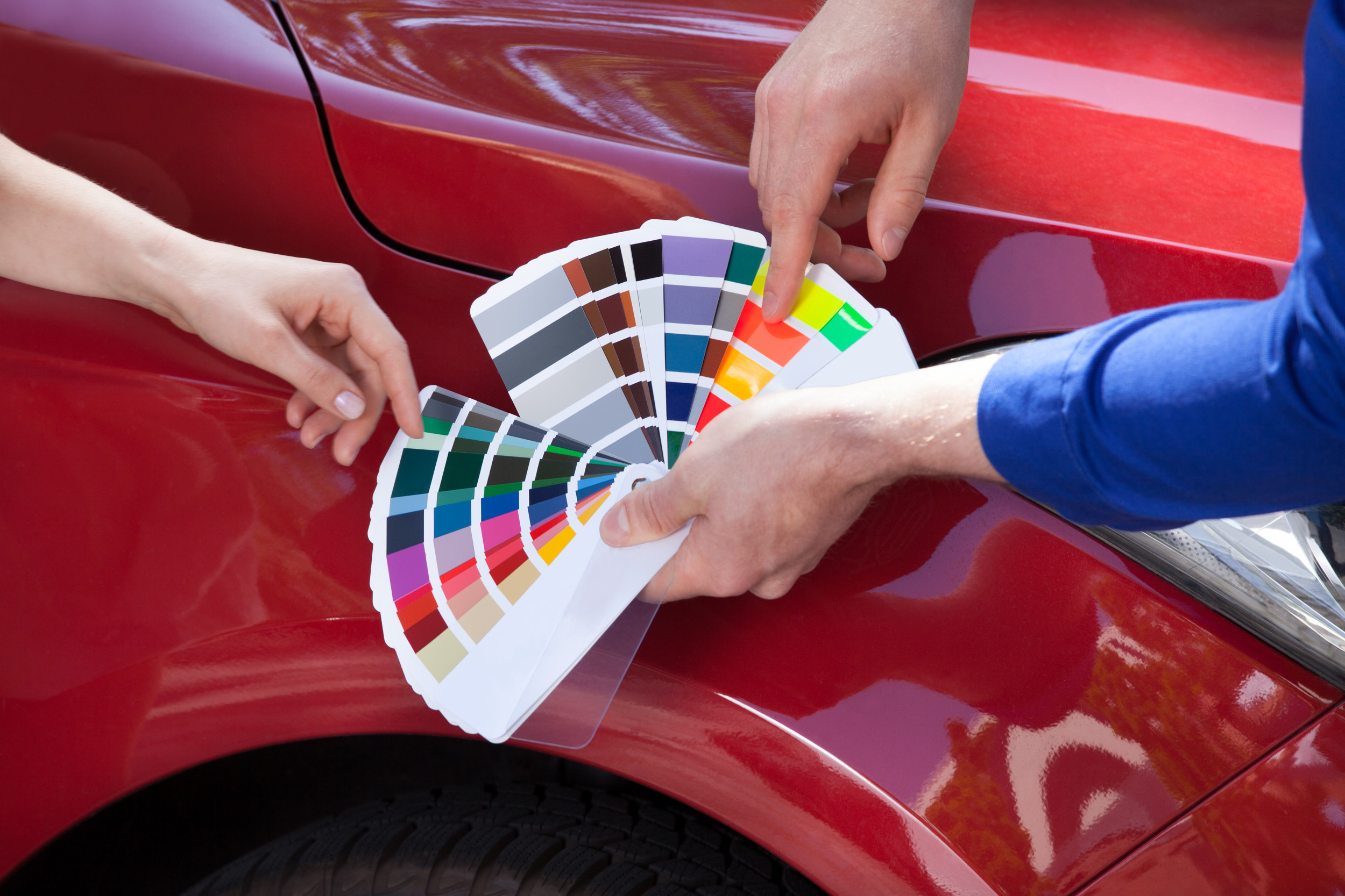 Автоподбор краски для автомобиля