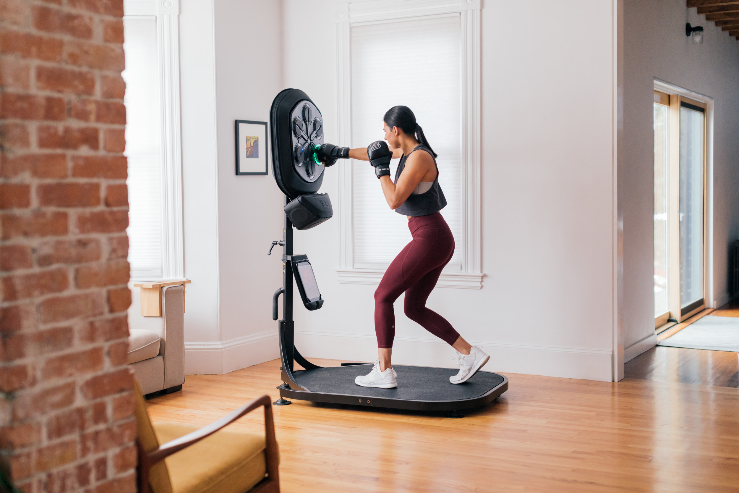 boxing at home gym