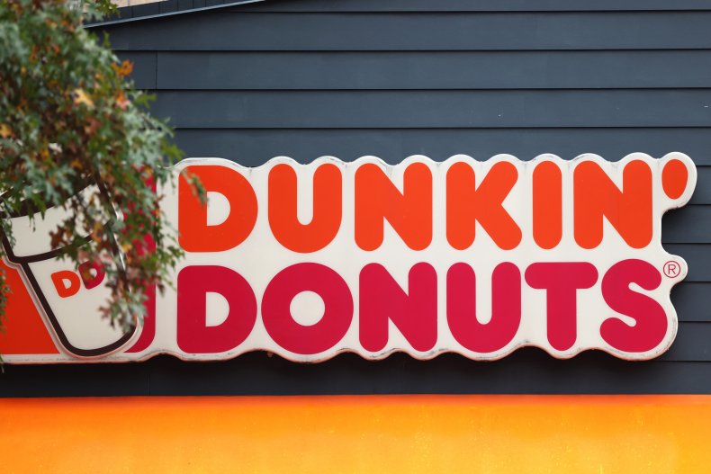 Woman 'threw iced coffee on Dunkin employee'