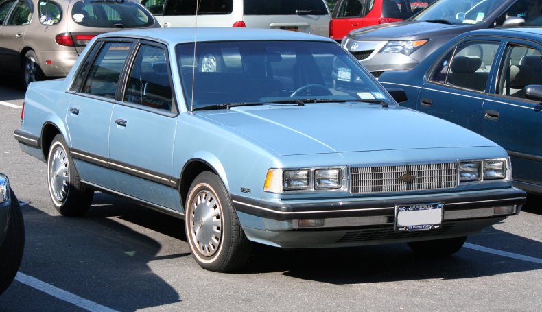 1986 Chevrolet Celebrity sedan with the 2.5FI 