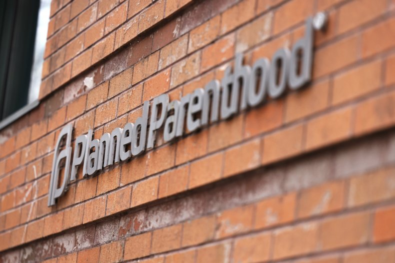 Planned Parenthood sign in New York
