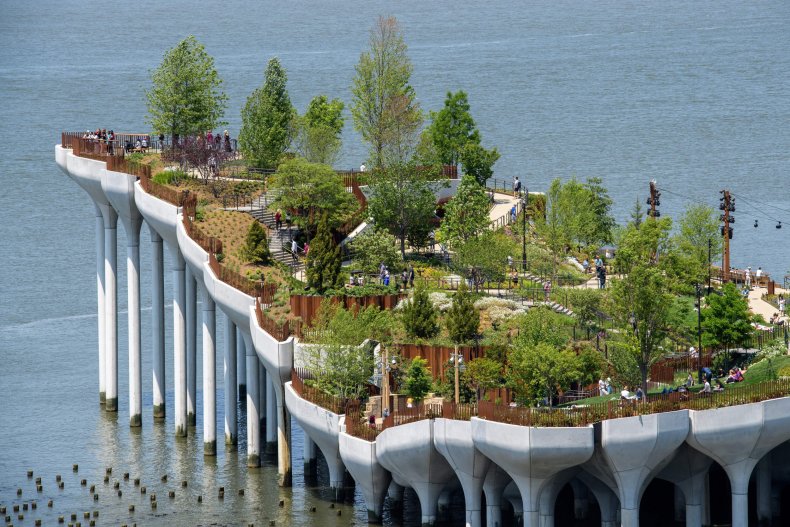 Little Island, a new, free public park