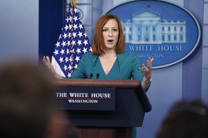 White House Press Secretary Jen Psaki