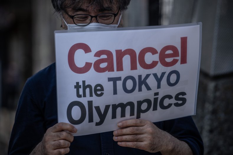 Tokyo 2020 Olympics protests