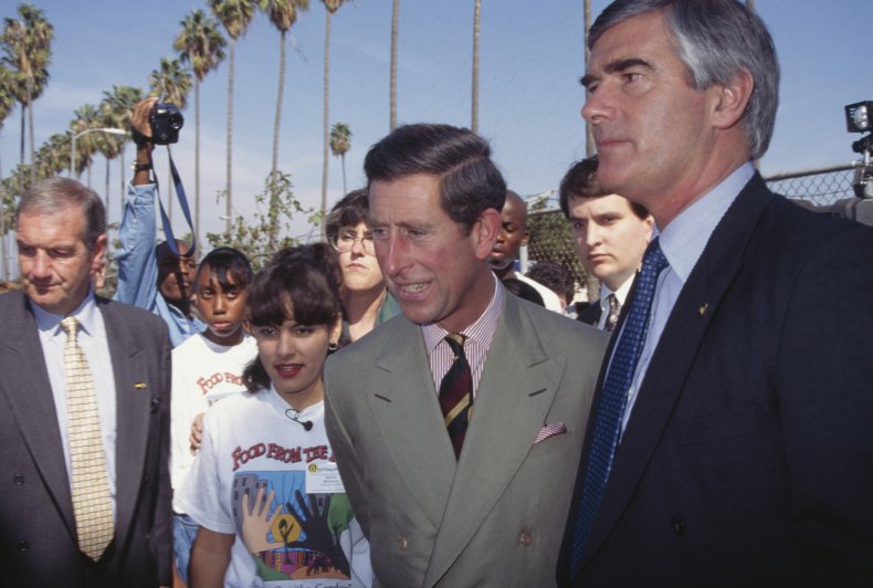 Prince Charles at Crenshaw High School
