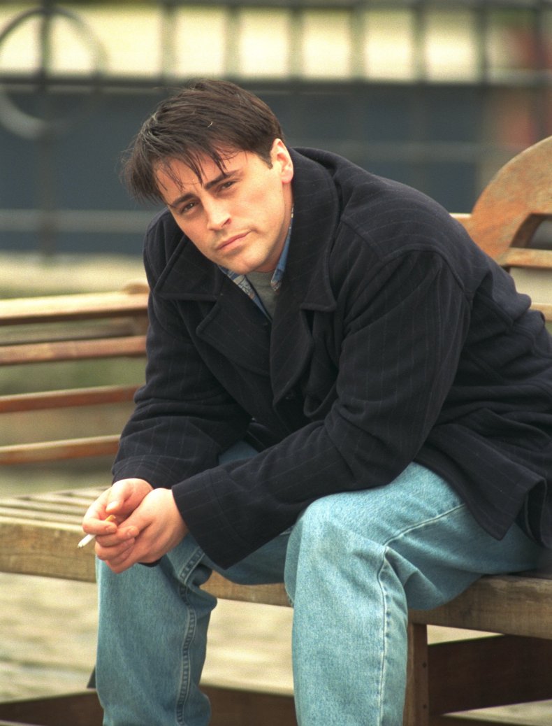 Matt LeBlanc as Joey Tribbiani on Friends Matt LeBlanc as Joey Tribbiani on Friends