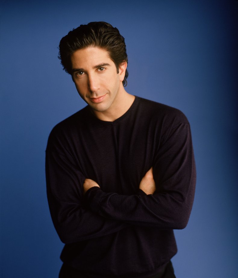 David Schwimmer as Ross Geller on Friends David Schwimmer as Ross Geller on Friends