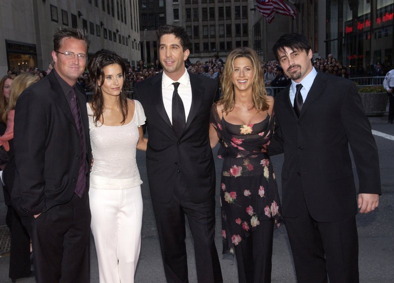 The cast of "Friends"