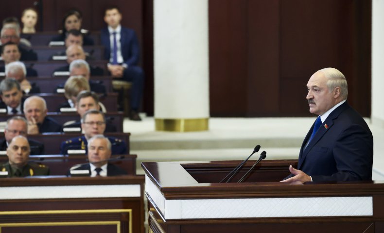 Belarus President Alexander Lukashenko