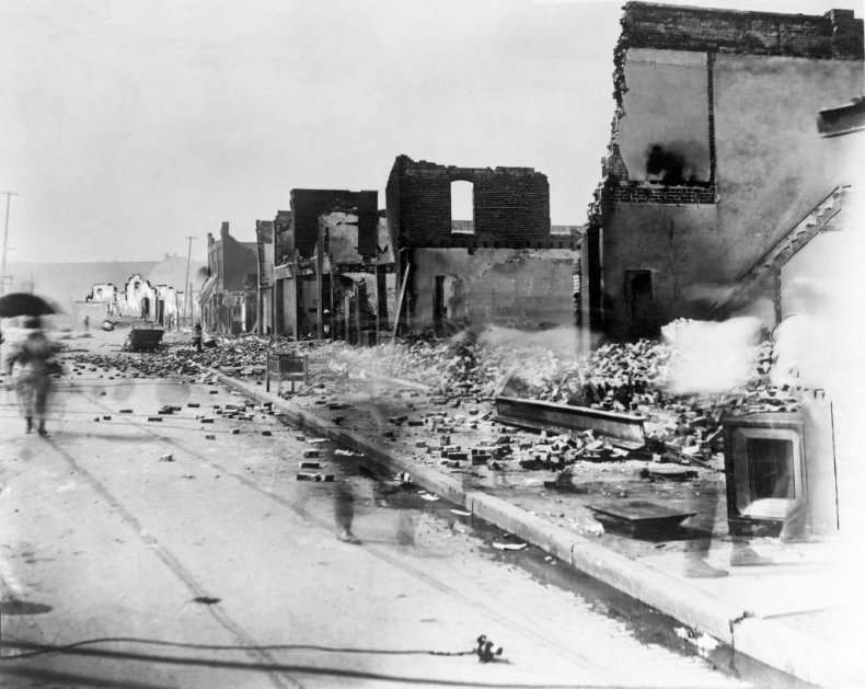 Tulsa after the 1921 Tulsa Race Massacre