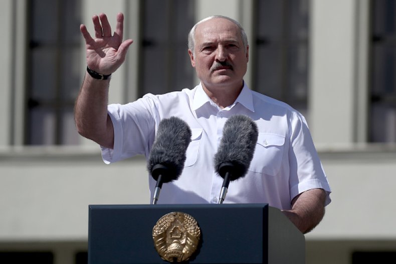 Alexander Lukashenko Belarus Roman Protasevich Bloody Rebellion