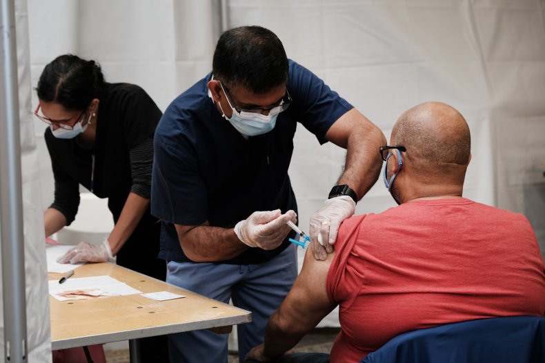 MTA Station Vaccination Site