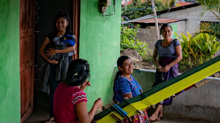 Tejedores guatemaltecos