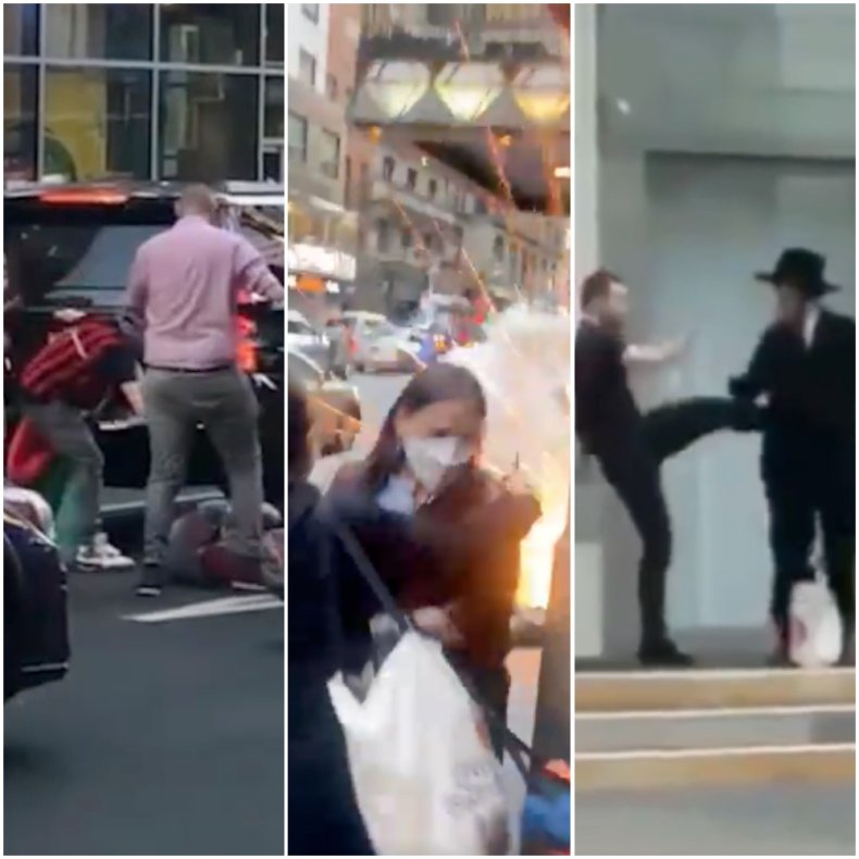 anti-Semitic violence