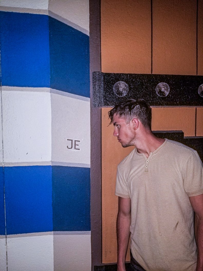 Andy Bracco at Jeffrey Epstein's island