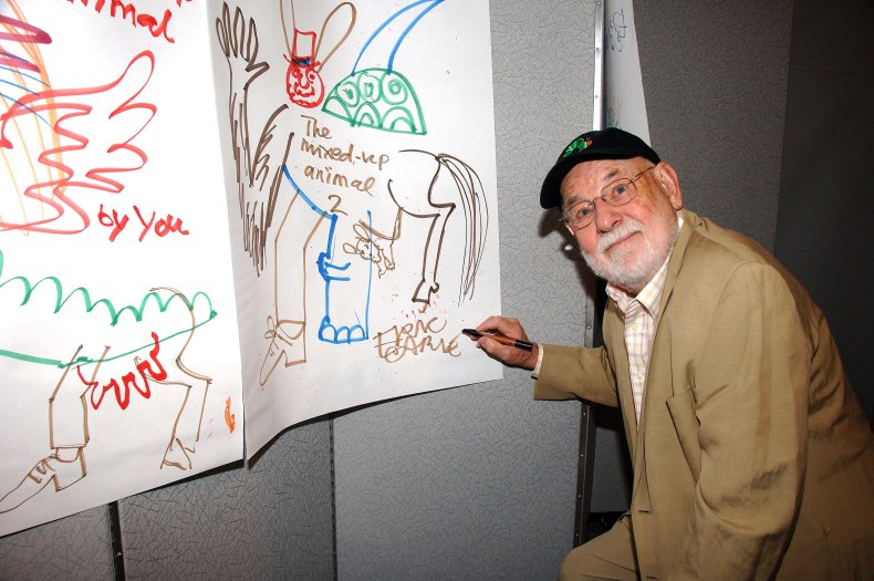 Author and illustrator Eric Carle