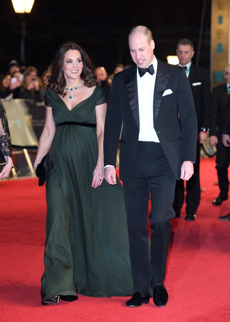 Kate Middleton, Prince William Attend Bafta Awards