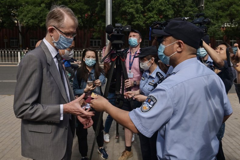 Australian Ambassador to China Graham Fletcher