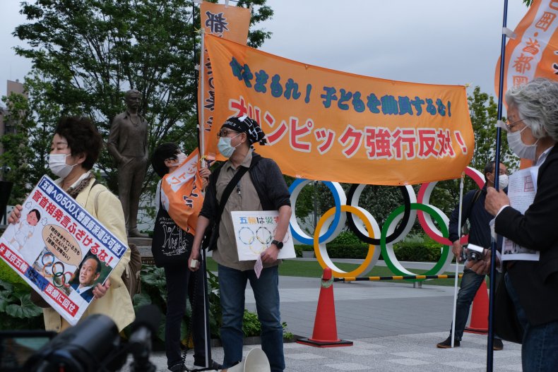 Protests Against Tokyo 2020 Olympics