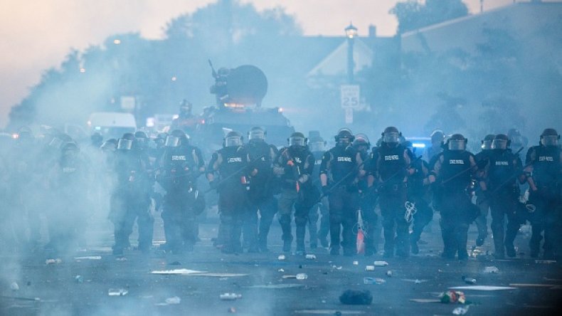 Minnesota State Troopers George Floyd Protests Assault