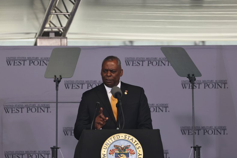 DOD Secretary Lloyd Austin West Point