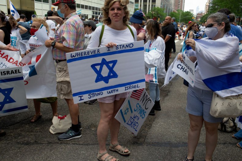 Pro-Israel protest