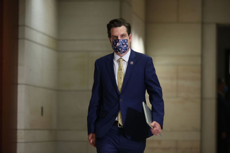 Rep. Matt Gaetz in Washington, D.C.