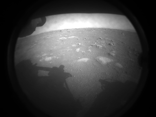 First photo from Mars