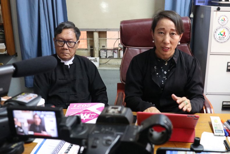 Detained Myanmar leader Aung San Suu Kyi