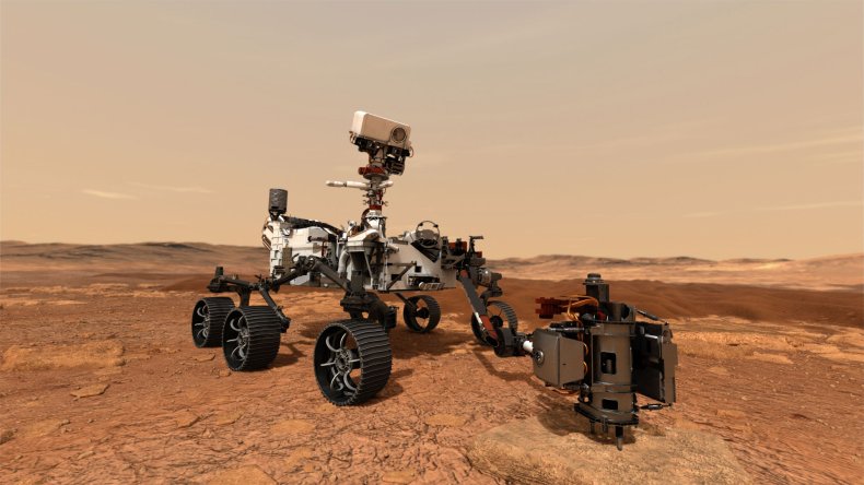 nasa mars perseverance rover