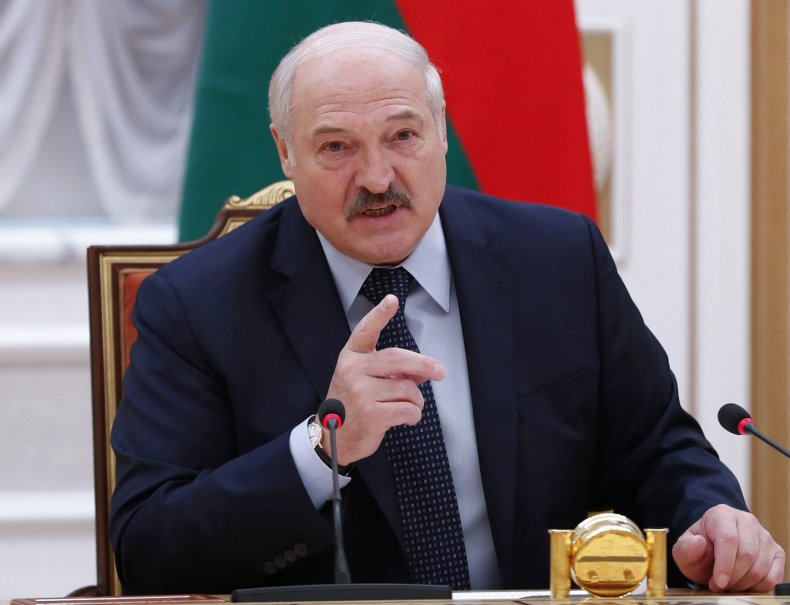 Alexander Lukashenko speaks at event in Minsk