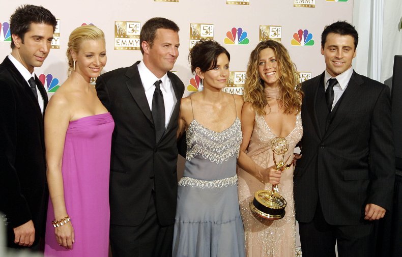 The stars of "Friends"
